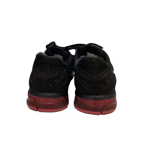 Asics Gel-Quantum 180 Men's Size 7.5 Black Red Running sneaker Shoes NO INSOLES - Picture 4 of 7